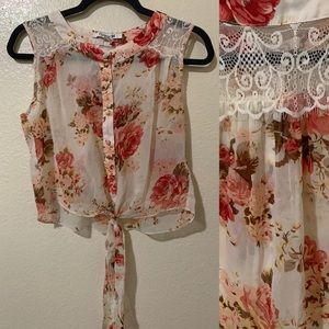 Forever 21 Top Floral